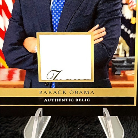 Rare President Barack Obama Authentic Relic Card Limited Edition - Picture 2 of 4